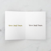 Cute happy durian cartoon illustratie kaart (Binnen)