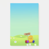 Cute Happy Easter Baby Chick Post-it® Notes (Voorkant)