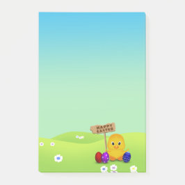 Cute Happy Easter Baby Chick Post-it® Notes