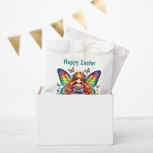 Cute Happy Easter fairy Bedankzakje (Feest)