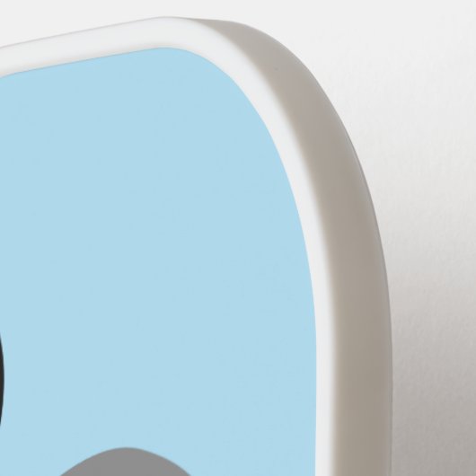 Cute happy emperor pinguin chick cartoon pickleball paddle (Links Detail)