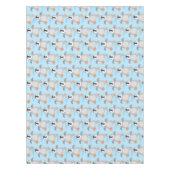 Cute happy emperor pinguin chick cartoon tafelkleed (Voorkant)