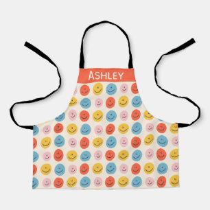 Cute Happy Face Blobs Fun Pattern Personalized Schort