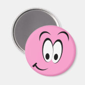 Cute Happy Face Magneet (Voorkant / Achterkant)