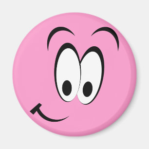 Cute Happy Face Magneet