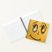 Cute Happy Face Notitieboek (Binnen)