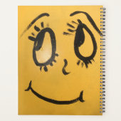 Cute Happy Face Planner (Achterkant)