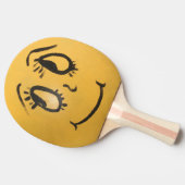 Cute Happy Face Tafeltennisbatje (Zijkant)