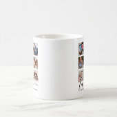 Cute Happy Family Photo Collage Koffiemok (Center)