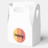 Cute Happy Favor Box Bedankdoosjes (Geopend)