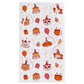Cute happy feest dieren cadeautas (Achterkant)