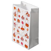 Cute happy feest dieren cadeautas (Achterkant Gekanteld)