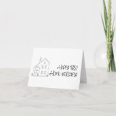 Cute Happy First Home-tegenstander Kaart voor Real (Voorkant)