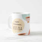 Cute happy galentine's beste theevrienden mok (Voorkant links)