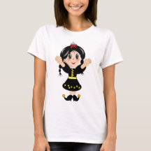 Cute happy girl cartoon