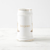 Cute happy glimlach camel cartoon illustratie bierpul (Center)