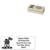 Cute happy glimlach camel cartoon illustratie rubberstempel (Gestempeld)