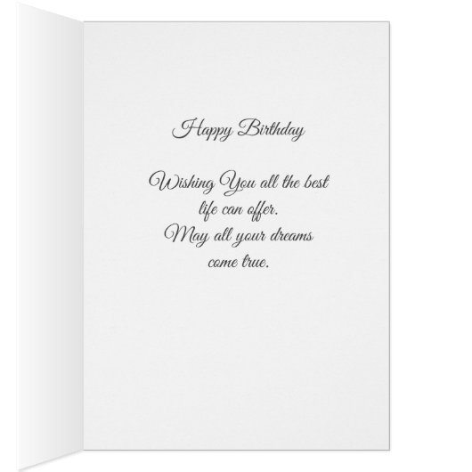 Cute Happy Gnome met Hoefijzer Birthday (Binnen (Rechts))