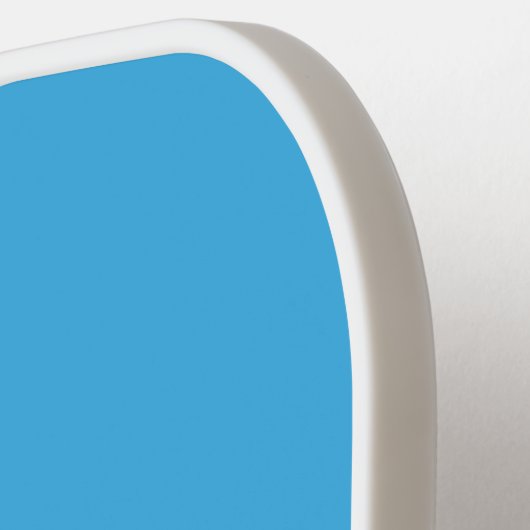 Cute happy green triceratops dinosaur cartoon pickleball paddle (Links Detail)