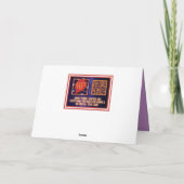 Cute Happy Halloween/Birthday Kaart (Achterkant)