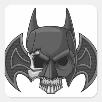 Cute Happy Halloween Stikers Vierkante Sticker