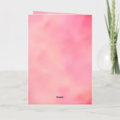 Cute Happy Heart Day Valentine's Day Card Kaart (Achterkant)