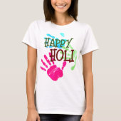 Cute Happy Holi T-shirt (Voorkant)