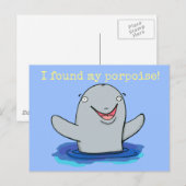 Cute happy I found my cartoon Briefkaart (Voorkant / Achterkant)