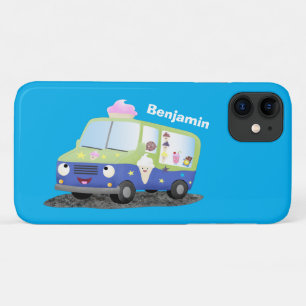 Cute happy ice roomtruck cartoon Case-Mate iPhone case