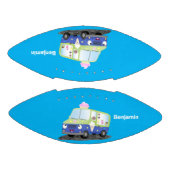 Cute happy ijstruck cartoon american football (Panelen)