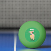 Cute happy jersey koe and flower cartoon pingpongbal (Net)