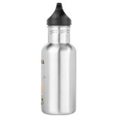 Cute happy jersey koe and flower cartoon waterfles  (Rechts)