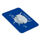 Cute happy kawaii dolphin cartoon magneet (Rechterzijde)