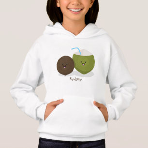Cute happy kawaii kosnots cartoon illustratie