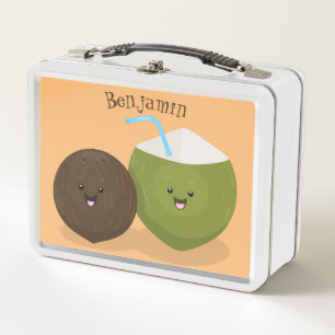Cute happy kawaii kosnots cartoon illustratie