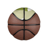 Cute happy kawaii kosnots cartoon illustratie basketbal (Rechts)