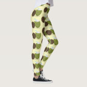 Cute happy kawaii kosnots cartoon illustratie leggings (Rechts)