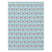 Cute happy koala waving cartoon illustratie tafelkleed (Voorkant)