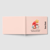 Cute Happy Koe 1e verjaardag Gastenboek (Volledig)