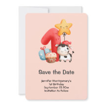 Cute Happy Koe 1e verjaardag