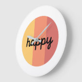 Cute Happy Large Clock Grote Klok (Hoek)