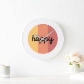 Cute Happy Large Clock Grote Klok (Huis)