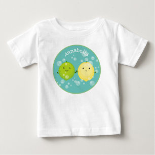 Cute happy lemon limoen illustratie