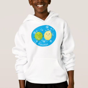 Cute happy lemon limoen illustratie