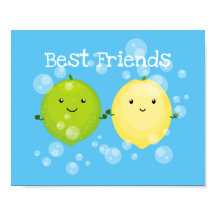 Cute happy lemon limoen illustratie