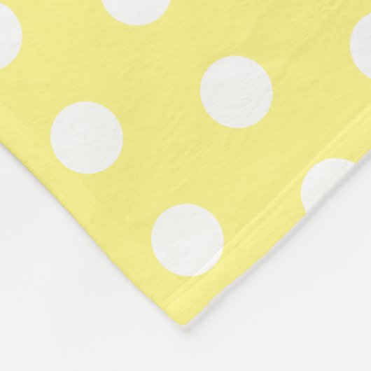 Cute happy mango yellow cartoon illustratie fleece deken (Hoek)