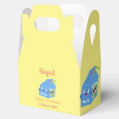 Cute happy milk carton cartoon bedankdoosjes (Geopend)