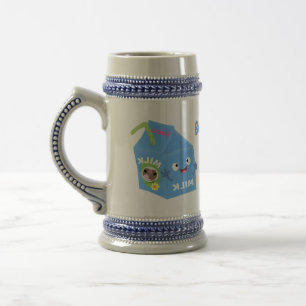 Cute happy milk carton cartoon bierpul
