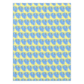 Cute happy milk carton cartoon tafelkleed (Voorkant)