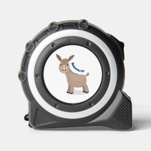 Cute happy miniature donkey cartoon rolmaat